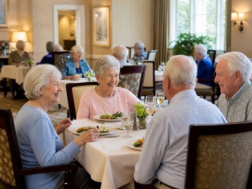 Senior living construction site and planning concept for a new community in South Florida